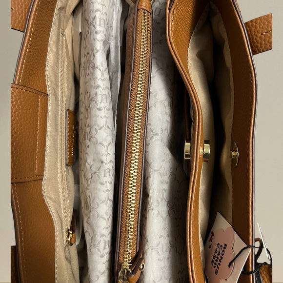 NANETTE LEPORE
Paulina Triple Compartment Satchel Bag In Nutshell - Picture 2 of 5